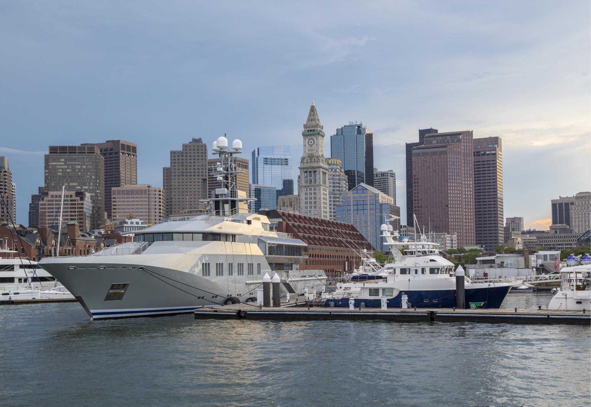 superyacht marina boston